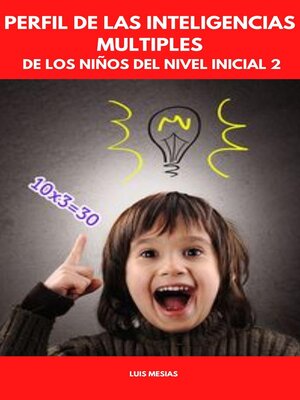 cover image of Perfil de las Inteligencias Múltiples de los Niños del Nivel Inicial 2